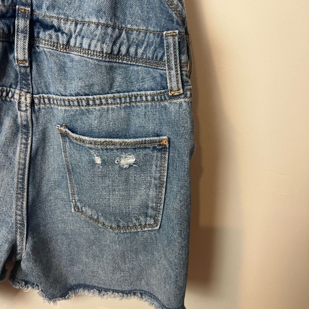 Old Navy Blue Denim Overalls - Picture 8 of 9